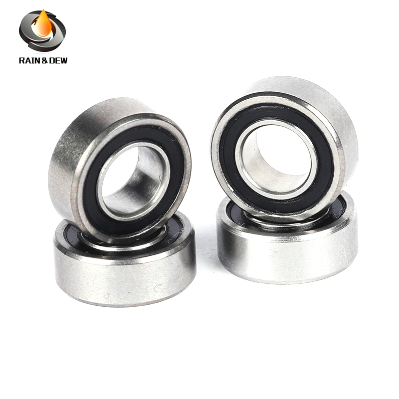 

1Pcs SR166 2RS 166 Stainless steel hybride ceramic ball bearing ABEC-7 3/16" x 3/8" x 1/8" inch Bearing