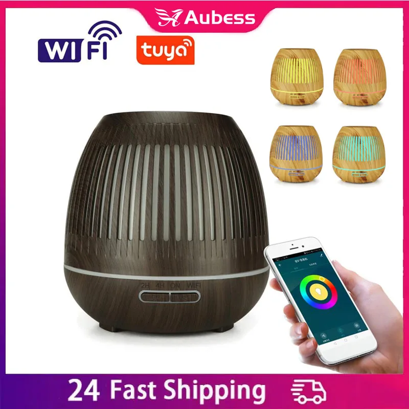 

Tuya Aroma Diffuser Humidifier Aromatherapy Essential Oil Diffuser Cool Mist Mini Portable Humidifier For Home Office Bedroom