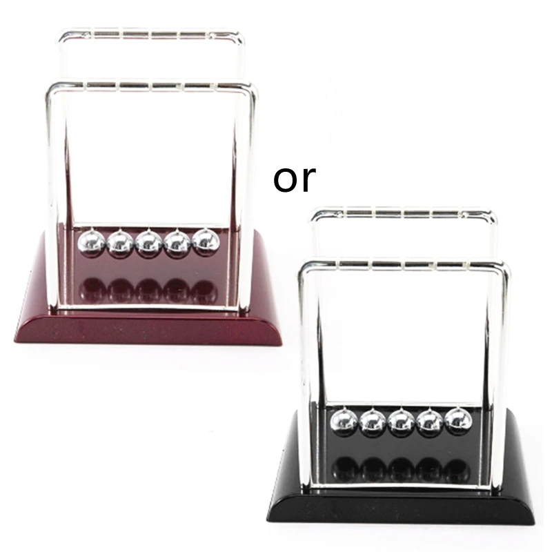 

Exquisite Stainless Steel Balance Ball Science Pendulum Craft Children Gift Home Office Ornaments Desktop Decorations