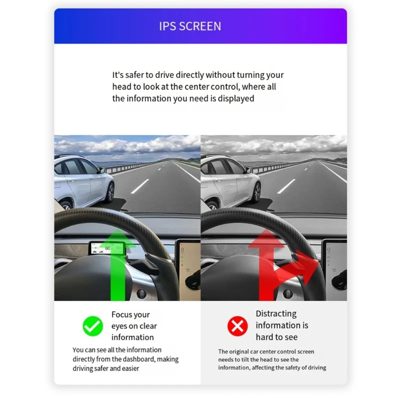 

Высокопроизводительный Автомобильный спидометр, инструмент, кластер, ЖК-дисплей, спидометр, пробег, дисплей, используемый для модели/3, долговечный