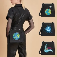 women shoulder square bags 2022 new style crossbody case bucket bags commuter fashion messenger handbag travel pattern