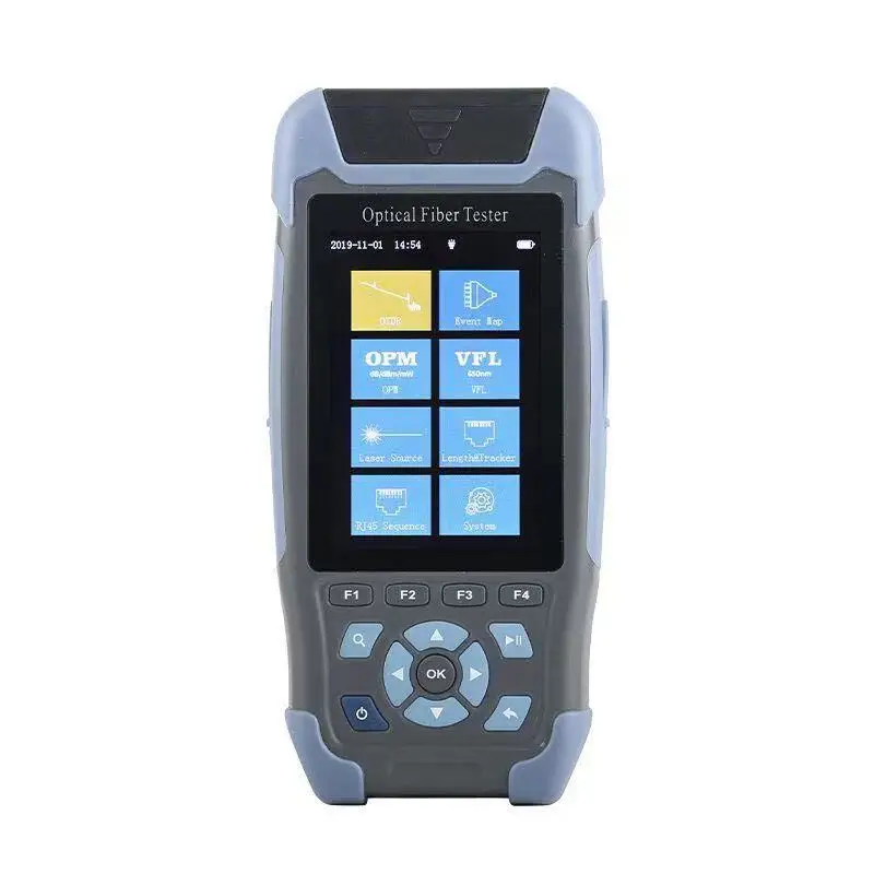 

NK3200D Mini Pro OTDR Reflectometer 9 Functions in 1 Device OPM OLS VFL Event Map Ethernet Cable Sequence Distance Tracker