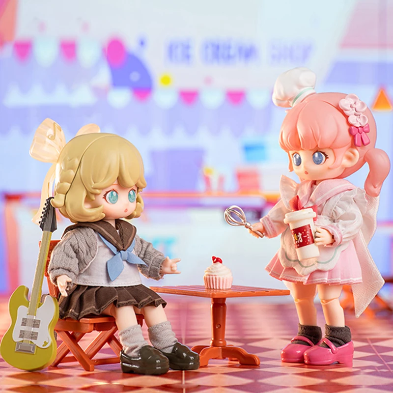 Коллекционная фигурка-кукла 112 BJD, подвижная, серия Mystery Box Nyzaii 2-го поколения, серия Club Recruitment, 14 см, в закрытой упаковке, для переодевания (art.: 3920daebf87ca) - 3920daebf87ca