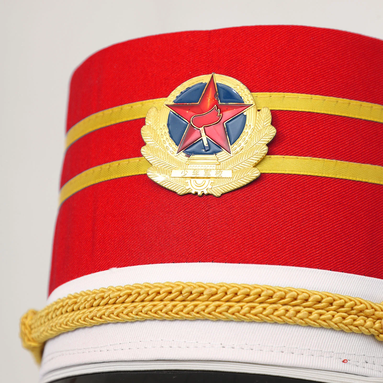 Детская шапка барабанная группа основная для выступления на сцене солдат с