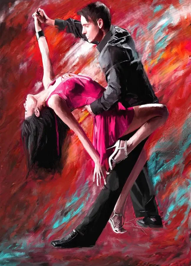 

Картина Танго на холсте