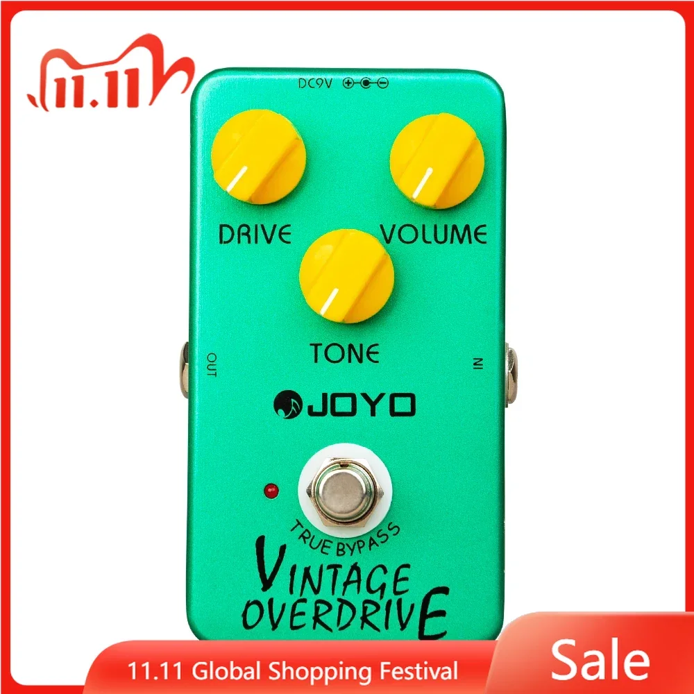 

Guitar Effect Pedal Overdrive Electric Guitar Pedal True Bypass Tube Screamer Classic Vintage Overdrive Pedal for Guitar Bass
