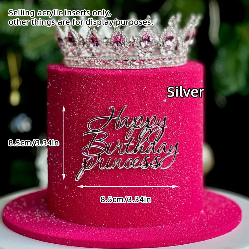 

Акриловый топпер для торта "Королева" и "Принцесса"