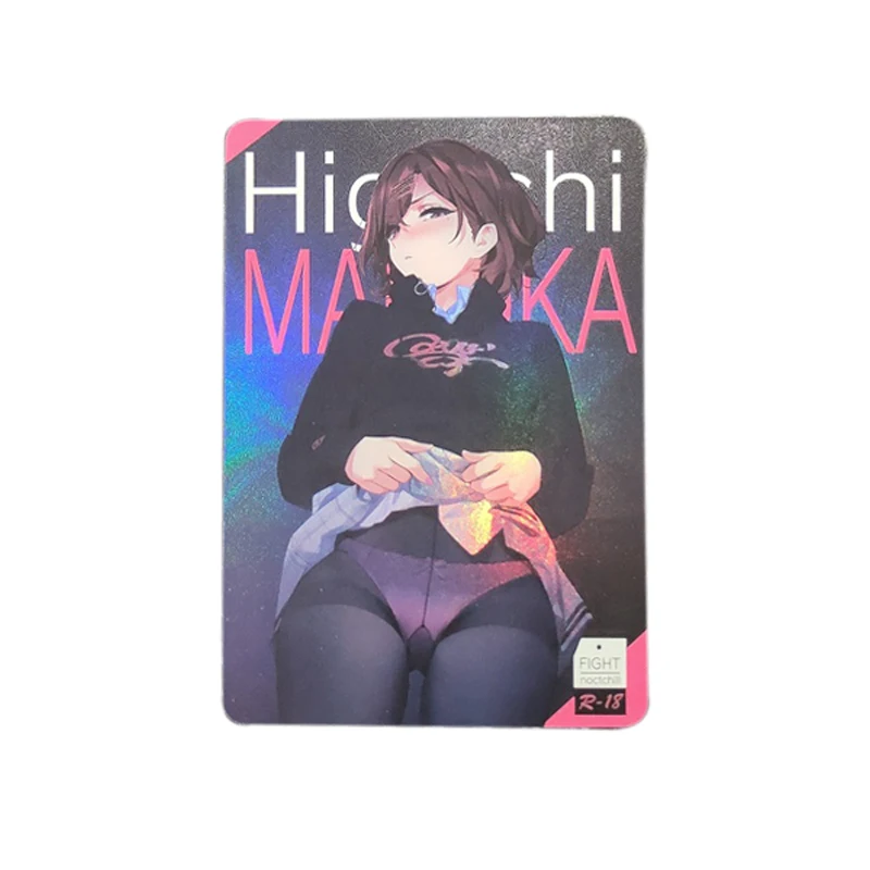 

3 шт. аниме Idolm @ ster блестящие цвета Хигучи Мадока Коллекционная открытка «сделай сам» открытка ACG Коллекционная Открытка Подарок на день рож...