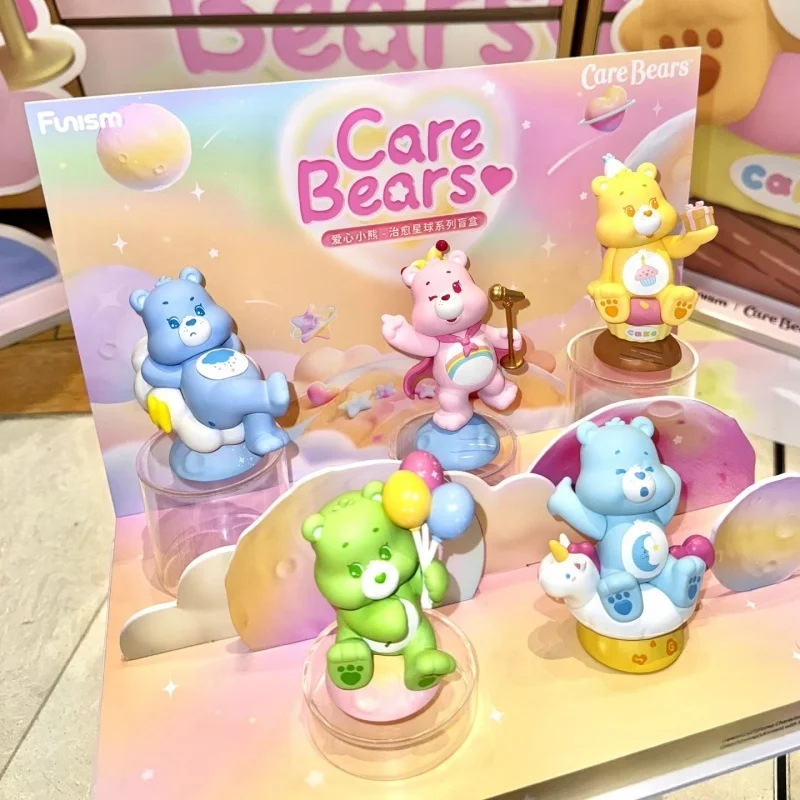 Оригинальные фигурки CareBears Blind Box серии Healing Planet FUNISM, украшения для дома, детские игрушки, праздничные подарки (art.: 3920d89c71f7d) - 3920d89c71f7d