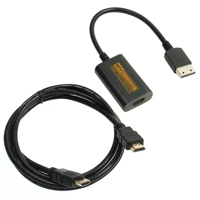 

Newest -compatible Adapter Cable for Sega Dreamcast Consoles -compatible /HD-Link Cables for Sega Dreamcast