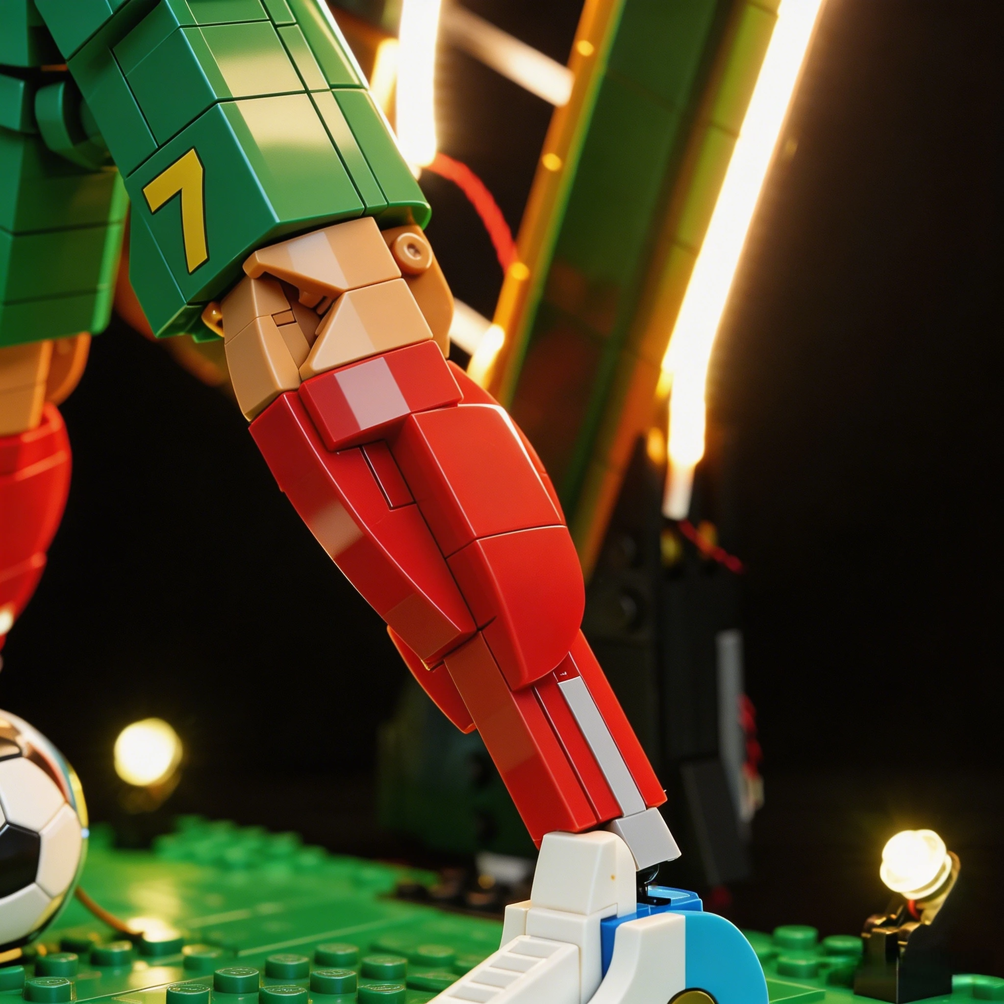 Светодиодный светильник MAXCXT для LEGO 43016 Роналду - декоративная лампа для самостоятельной сборки, набор строительных блоков в комплект не входит. (art.: 3920daff0b882) - 3920daff0b882