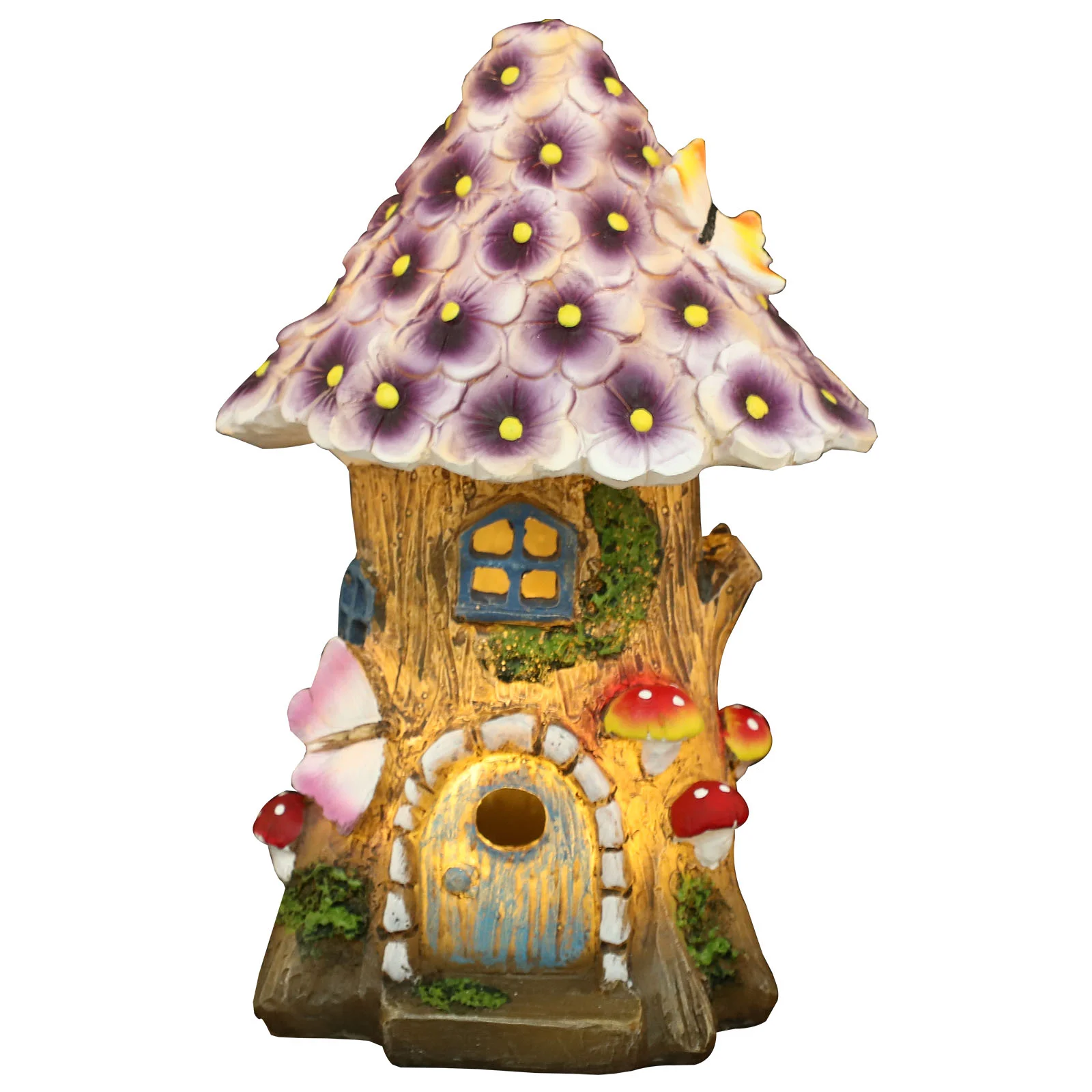 Декор грибного дома на солнечной энергии светящийся орнамент уличный светильник