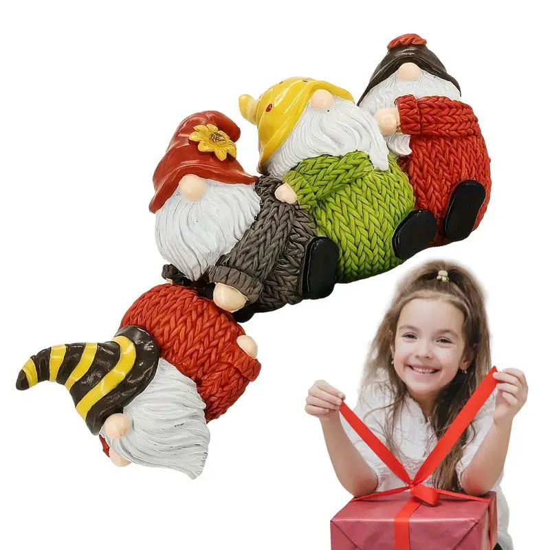 

Christmas Resin Statue Christmas Resin Ornaments Statue Indoor Crafts Decoratio Reusable Vivid Interior Crafts Decoration