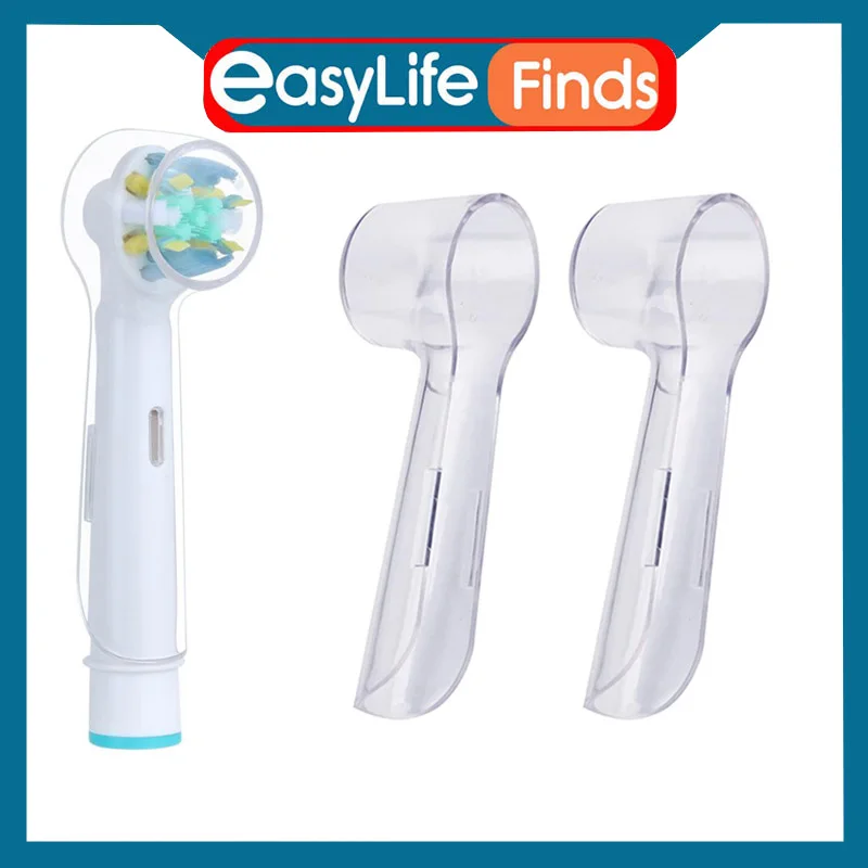 

2/4Pcs Electric Toothbrush Heads Cover Toothbrush Head Protective Cover For Oral B Electric Toothbrush Dustproof Protective Cap