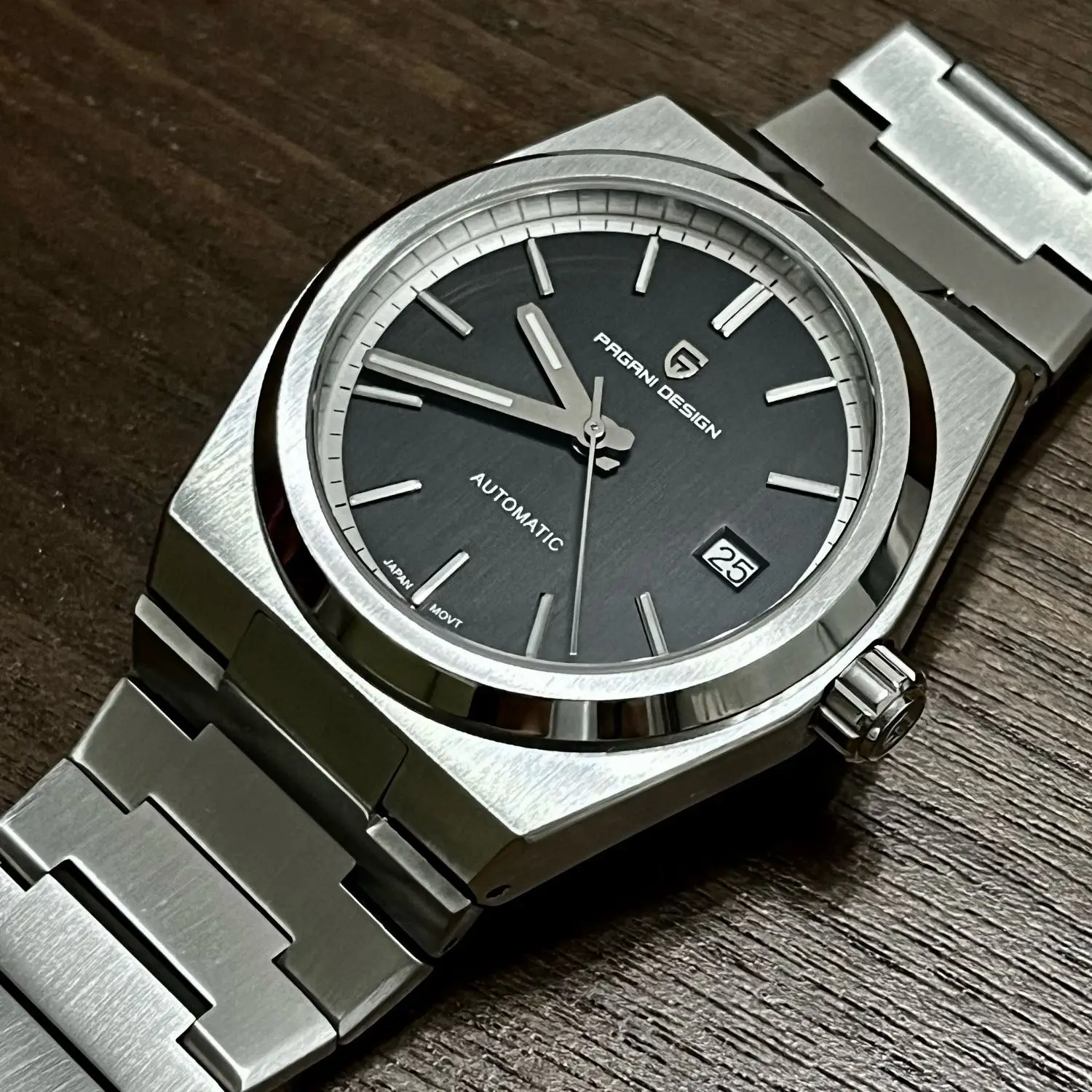 

2023 New PAGANI DESIGN 38MM Automatic Men Mechanical Watches NH35 Sports Business Sapphire 100Bar AR Coated Clock montre homme