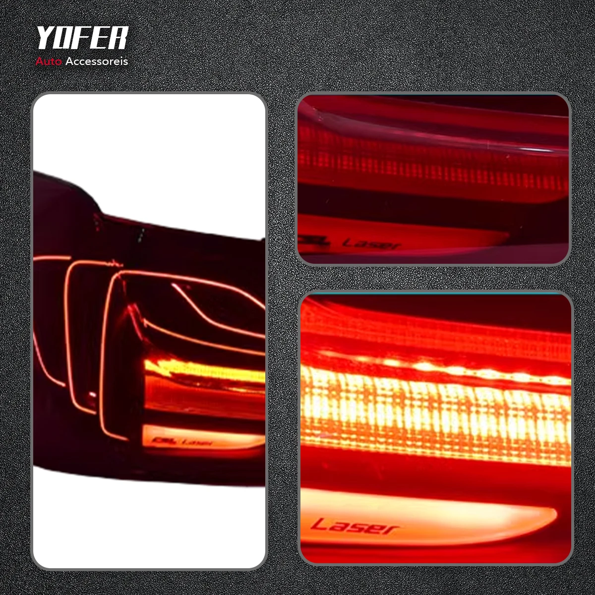 Автомобильные задние фонари YOFER для BMW 3 серии G20 2020-2023 светодиодный автомобильные