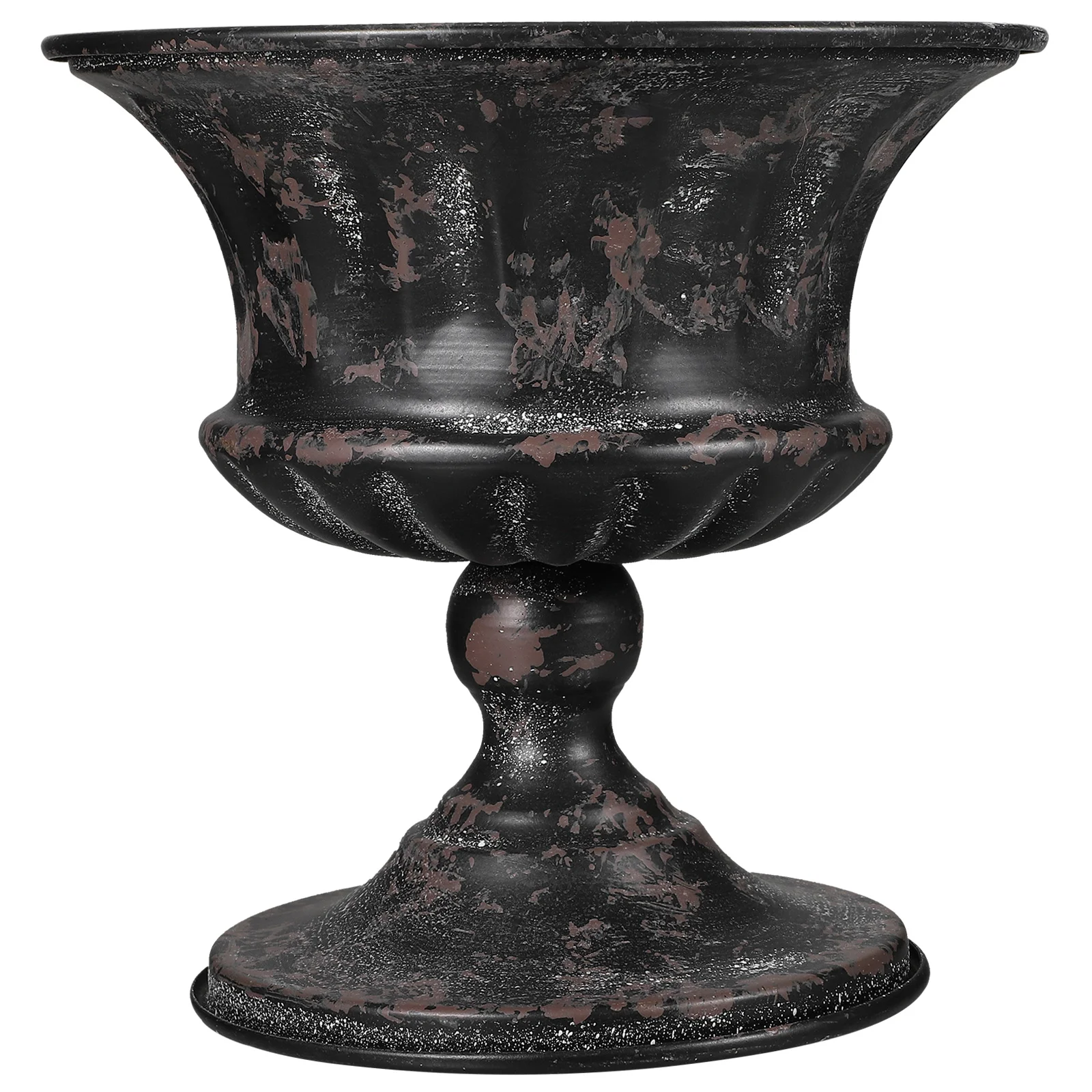 

Metal Pots Flowerpot Iron Vase Home Wedding Centerpiece Storage Basin Decorative Office