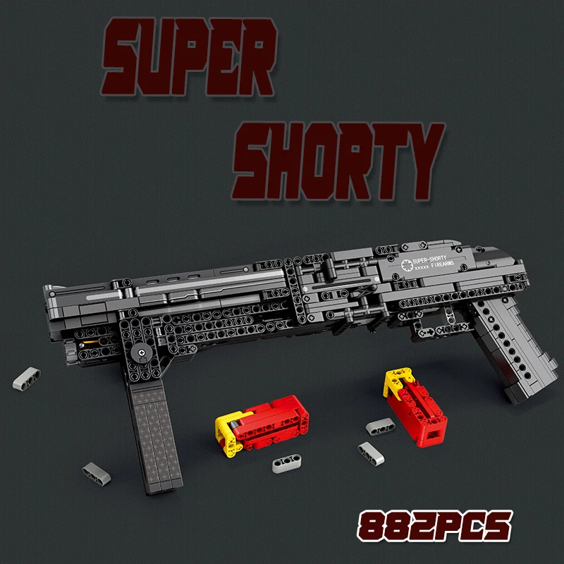 

MOC Creative Toys The Desert Eagle Pistol Weapon Super Shorty Gun Model Building Blocks Bricks Kids DIY Toys Christmas Gifts