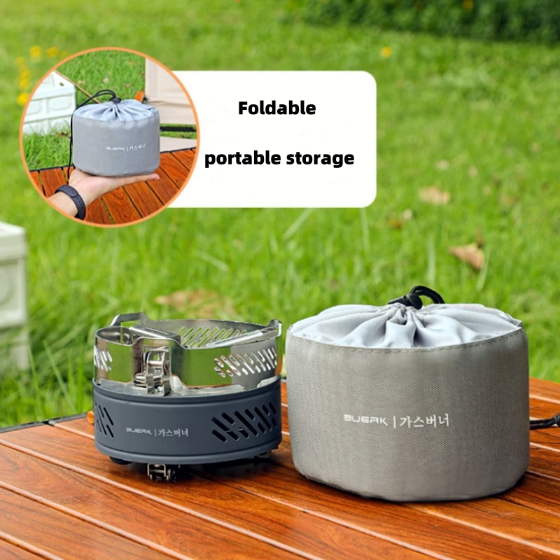 Туристическая туристическая горелка 3 ядра 8000 Вт с пьезозажиганием