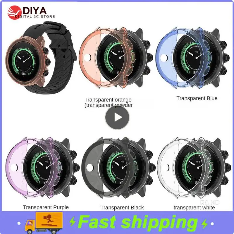 

High Transparency Compatible With Suunto 9 7 Baro Case Perfect Fit Watch Case Tpu Easy To Install Watch Tpu Protective Case
