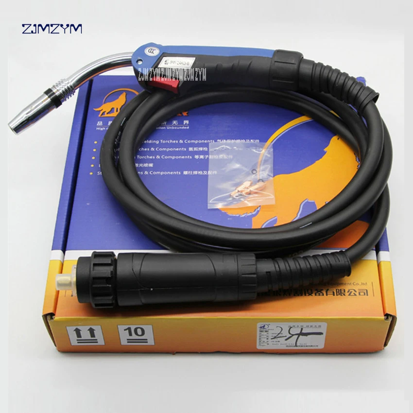 CO2 torch BW-24KD torch accessories 24KD gas torch 5 meters full copper wire ,European interface Welding Torches