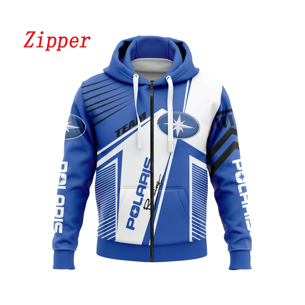 Polaris уличная мотоциклетная мужская толстовка с капюшоном и 3D принтом толстовки