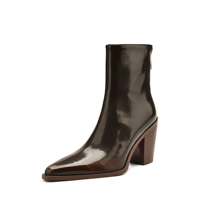 Высококачественная осенне-зимняя женская обувь модные женские ботинки на