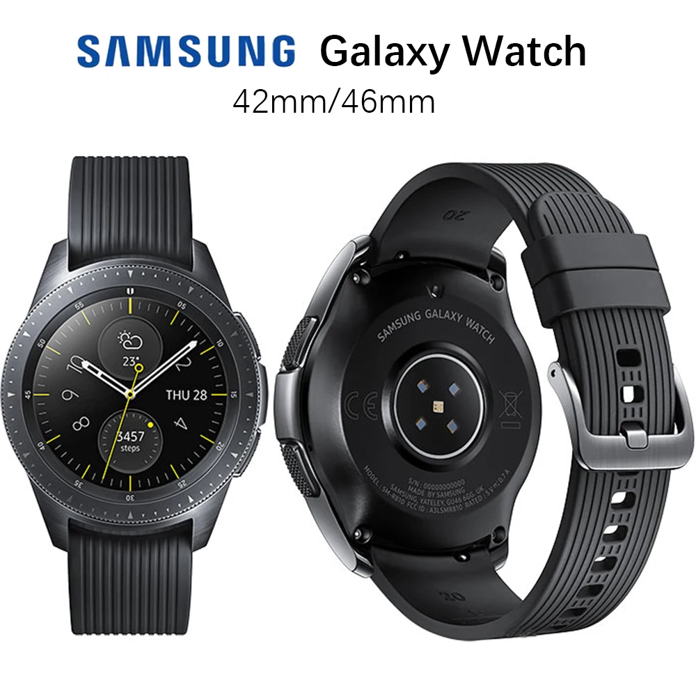 

Samsung Galaxy Gear S4 Watch 42mm/46mm Smartwatch Bluetooth,refurbished Used Galaxy Watch S4 Sm-R800 100% Good Working