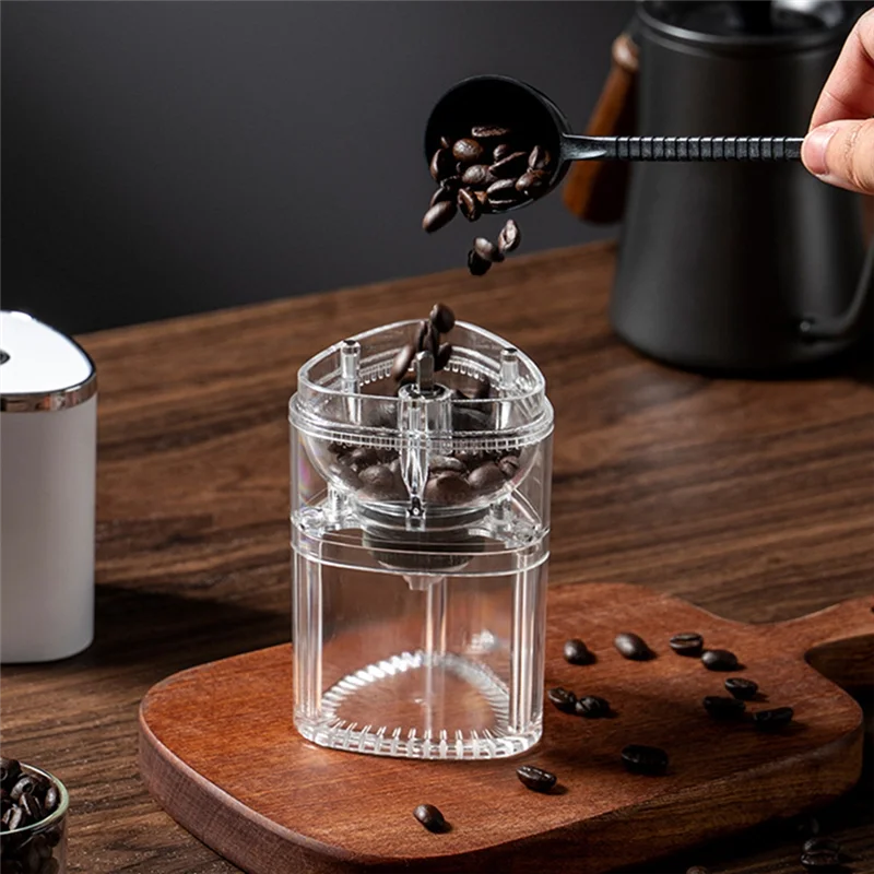 Портативная электрическая кофемолка бытовая мини-кофемолка со съемными зернами