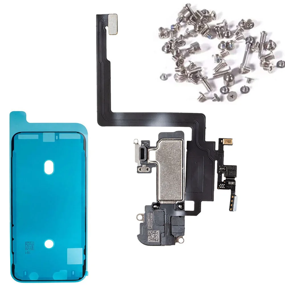 Ear Speaker With Light Sensor Flex Cable For iPhone X XR XS Max 11 Pro Max Screw Kit And Waterproof Glue  Replacement