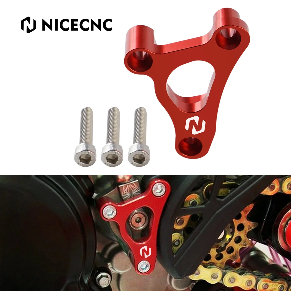NICECNC-Protector de cilindro esclavo de embrague de motocicleta, accesorio para Beta 125-525 250 RR RS RR-S Xtrainer 300-2005, T6, aluminio rojo