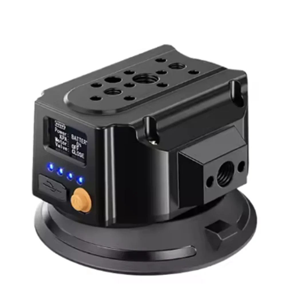 

3-дюймовый овальный автомобильный электрический кронштейн на присоске для съемки, вакуумная экшн-камера, автомобильный внутренний и внешний фиксированный кронштейн на присоске