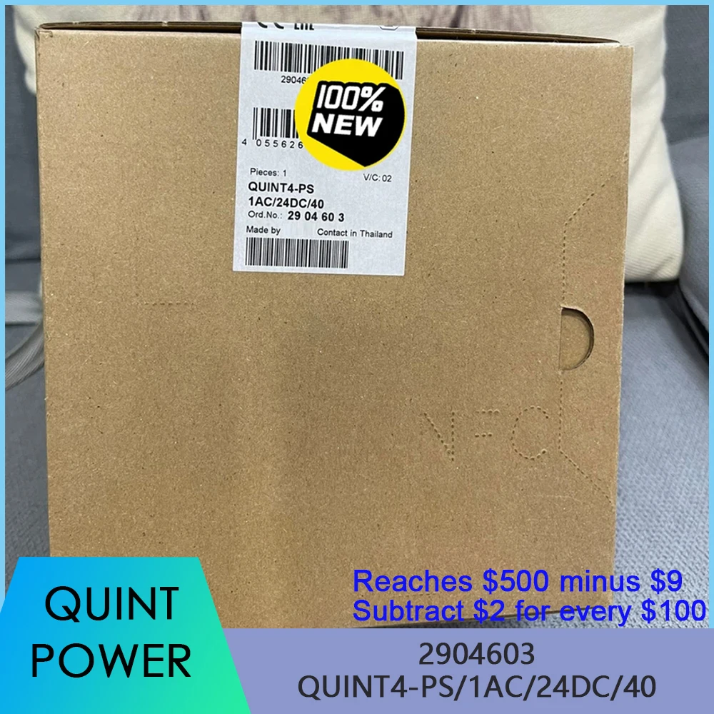 

High Quality 2904603 QUINT4-PS/1AC/24DC/40 QUINT POWER 24VDC/40A For Phoenix Switching Power Supply Fast Ship