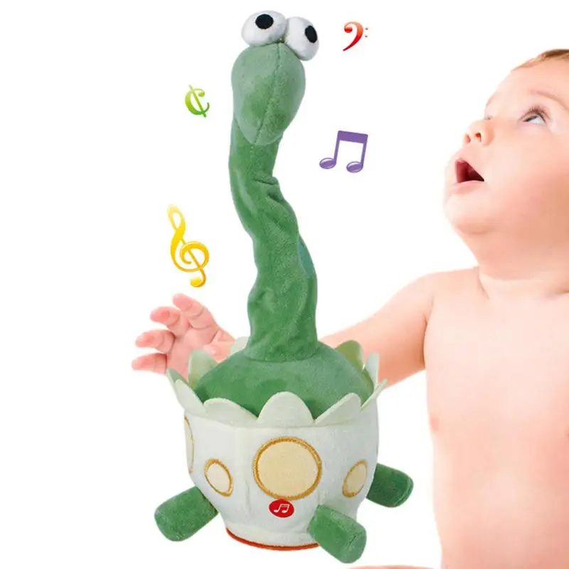 

Dancing Dinosaur Mimicking Toy Funny Craft Plush Dinosaur Toys Electric Dancing Dinosaur Mimicking Plush Toy For Babies Gift For