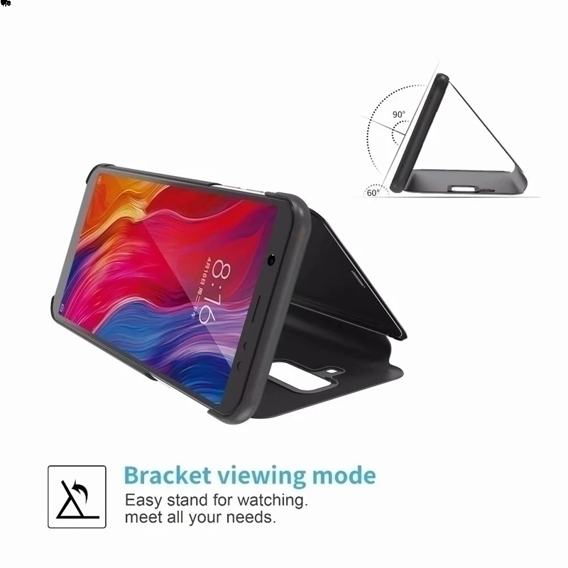 Магнитный зеркальный чехол для Huawei P Smart 2020 2021 Pro Plus 2019 S Z кожаный флип-чехол с