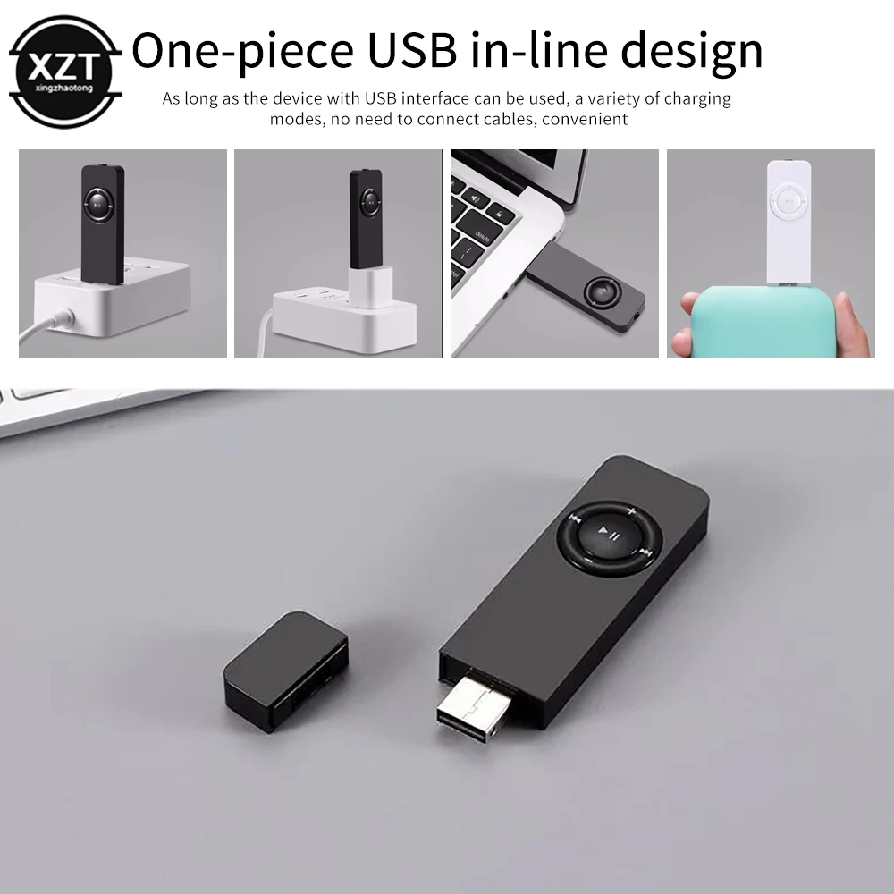 Portable USB In-line Card MP3 Player U Disk Mp3 Player Music Media MP3 Player Support Micro TF Card Reproductor de Musica images - 6