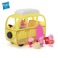 hasbro genuine anime figures peppa pig seaside trip set childrens family home interaction action figures collection gifts toys