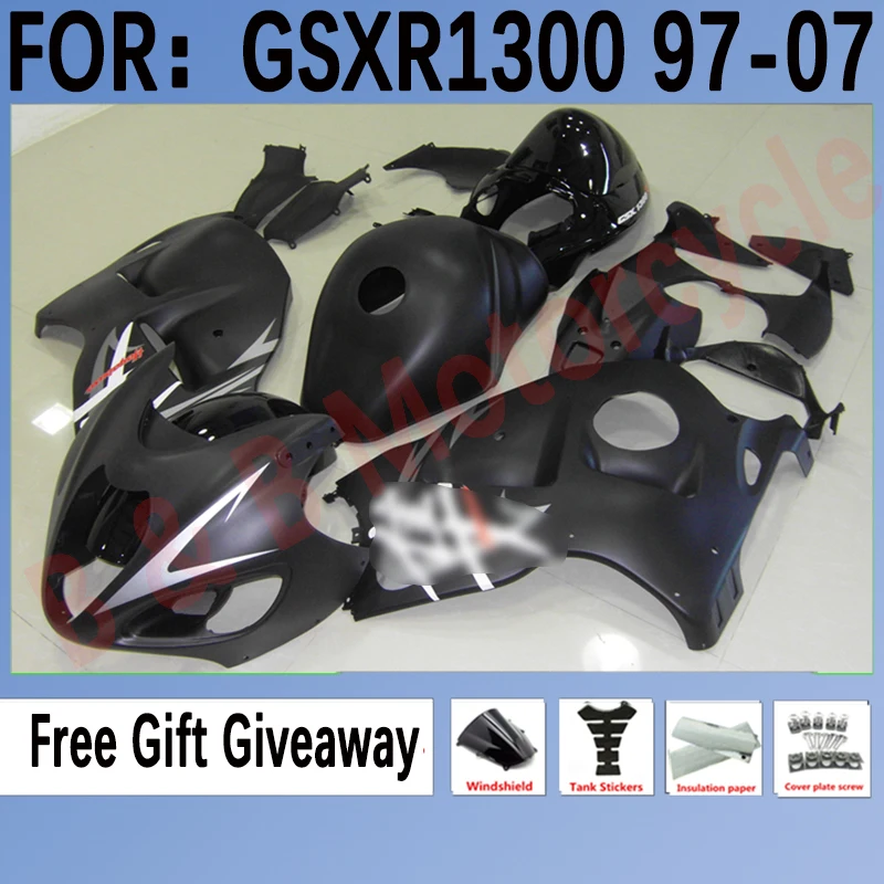 

Motorcycle Fairings Kit Fit for SUZUKI GSXR-1300 GSXR 1300 GSXR1300 1996 1997 1998 1999 2000 2001 02 03 04 05 06 07 Matte Black