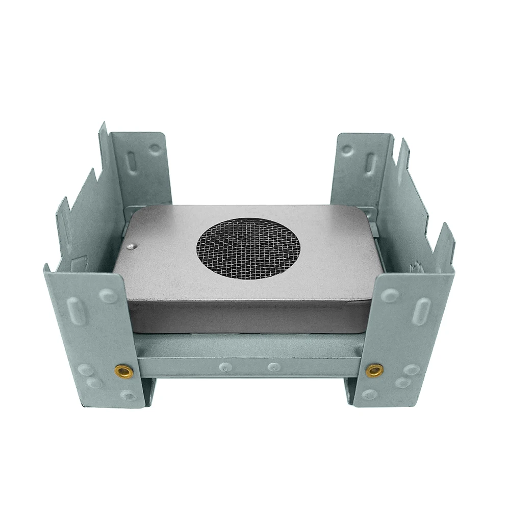 

Outdoor Camping Stove Portable Alcohol Furnace Burner Stainless Steel Stove Folding Mini Grill For Picnic Supplies Equipment