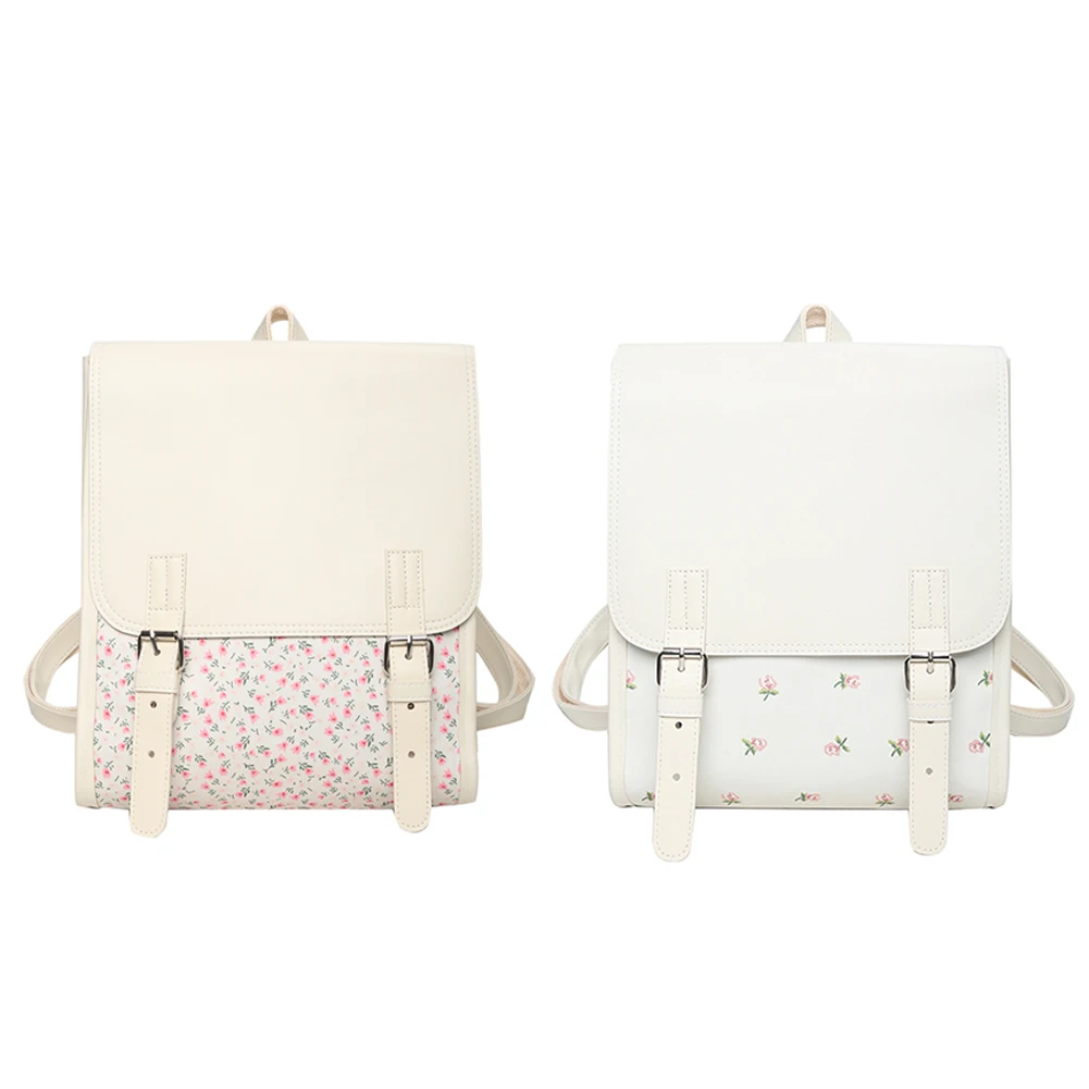 

Fashion Floral Backpacks Large Capacity Women Girls Teenager Fresh Schoolbags