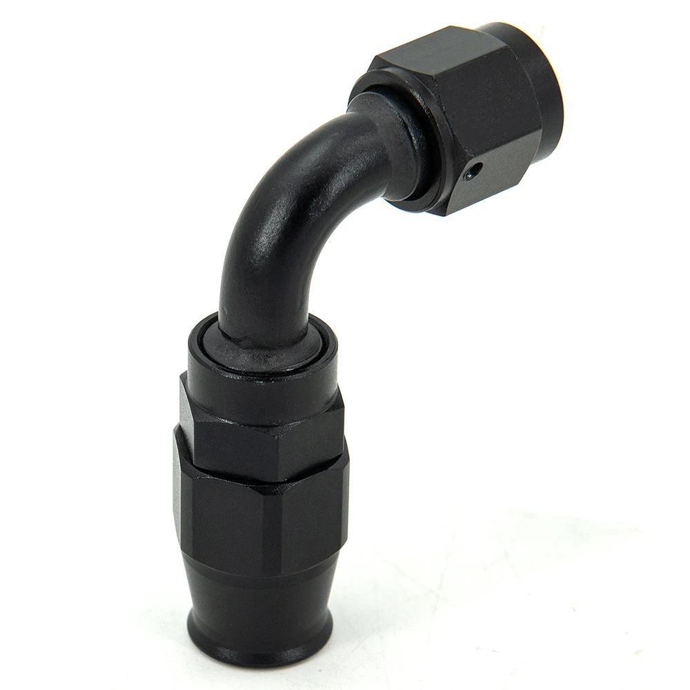 AN6 AN8 прямой 45 90 120 180 градусов многоразовый фитинг для шланга для поворотного фитинга из ПТФЭ для масляного топливного шланга