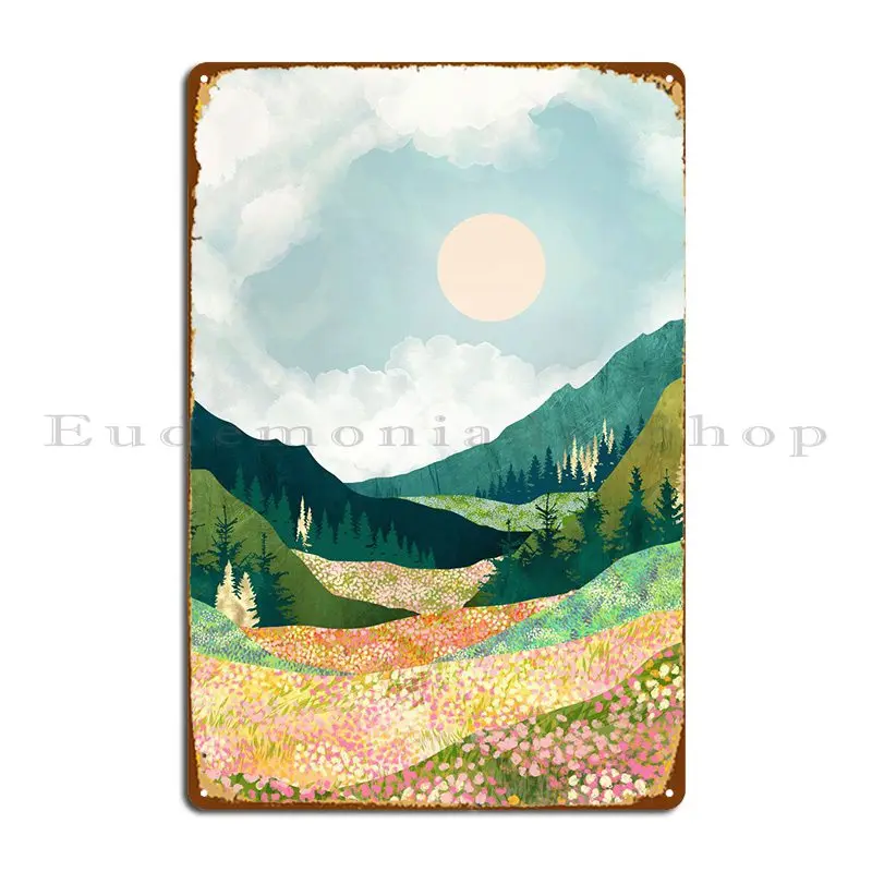 

Весенний цветок Vista, Металлический Настенный декор, дизайнерская настенная табличка, Настенный декор, жестяной знак, плакат