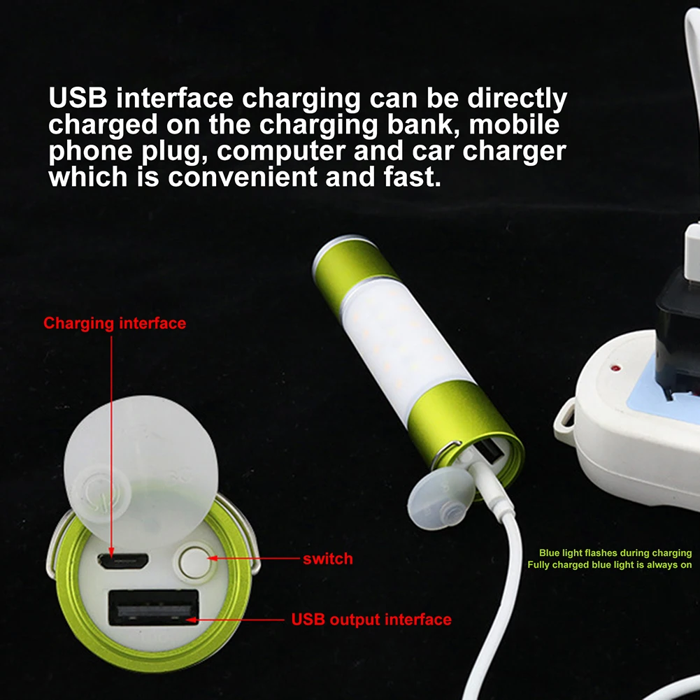 

LED Flashlight USB Rechargeable IPX6 Waterproof LED Torch Built in Battery for Walking Hiking Climbing Emergency