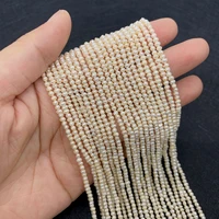 exquisite aa grade freshwater pearl round beads 2 3mm charm fashion making diy necklace earrings bracelet jewelry accessories