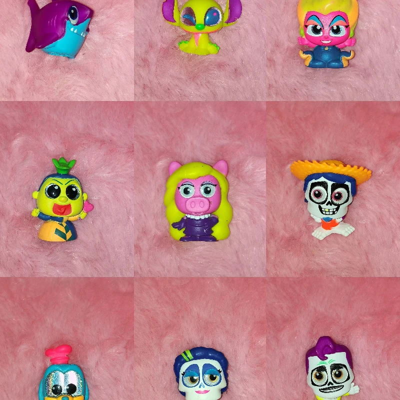 Фото Disney Doorables Dopamine Stitch Lotso Jafar Ulasu Фигурки Красочные стеклянные глаза Кукла Коллекционные игрушки Украшения Подарки для детей №2