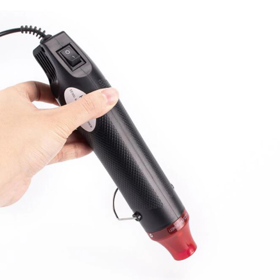 

300W Hot Air Heat Gun Electric Power Temperature Blower Mini Tool Kit for DIY Shrink Tubing Soldering Wrap Plastic Rubber Stamp