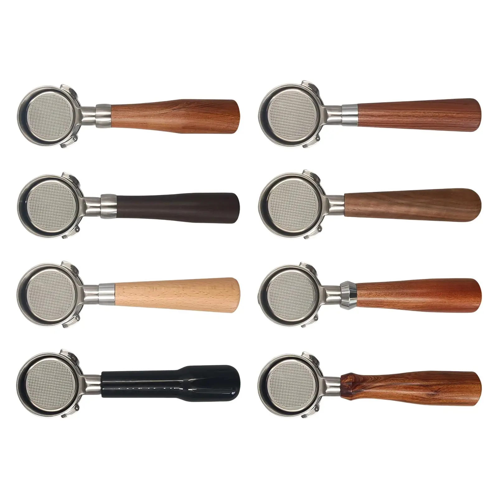 

54mm Espresso Portafilter Professional Bottomless Portafilter Easy to Wash Filter Handle for Espresso Machine Accessories Part