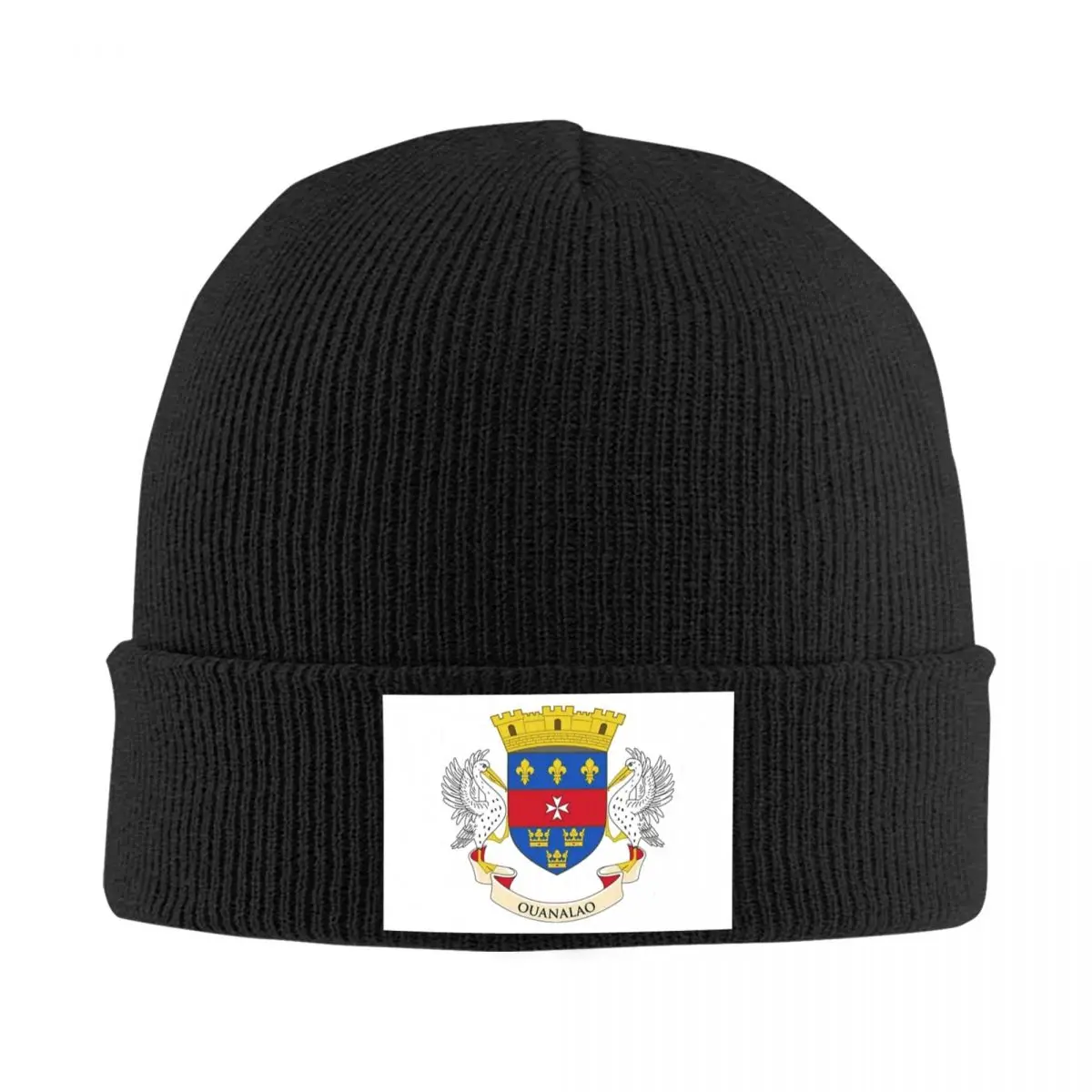 Шапка-бини унисекс с принтом в виде Флага Святого барелимы