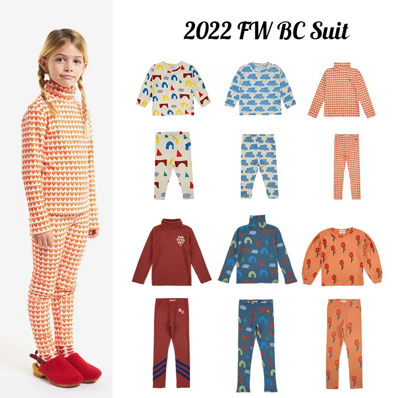 

2022 BC Toddler Girls Causal Sets PlaySuits Children Boys Brand Clothes Sets Genderless Fashion Designer Autumn Clothing