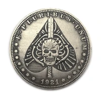 us hobo 1921 morgan dollar silver plated copy coins